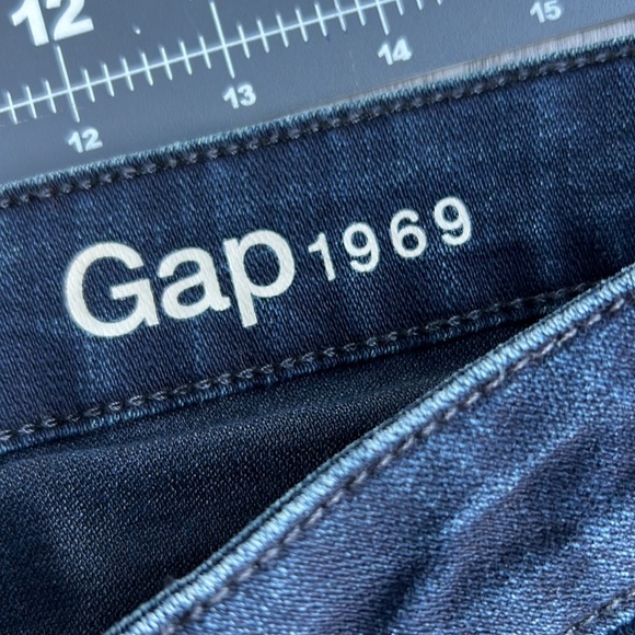 32 Tall Long & Lean Gap Denim Jeans Wide Flare Boot 36" inseam - Picture 9 of 11